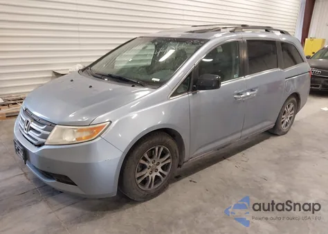 2012 Honda Odyssey Ex-L z USA, uszkodzony, nr VIN 5FNRL5H61CB114387
